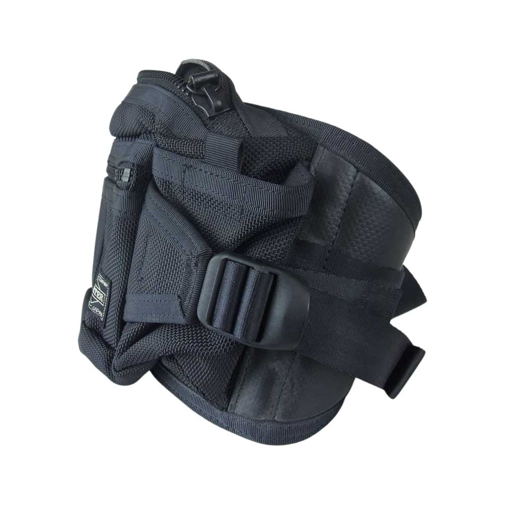 PORTER ポーター 703-06978 HEAT WAIST BAG ヒート ウエスト ボディバッグ ブラック系【中古】