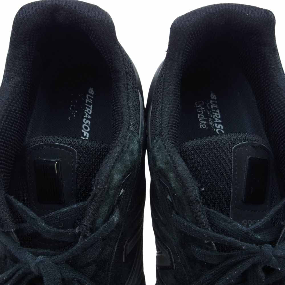 NEW BALANCE ニューバランス 19FW M990BB5 ENCAP エンキャップ スエード BLACK スニーカー ブラック系 28.0cm【中古】