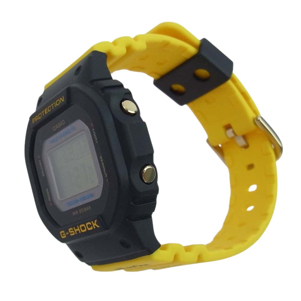 CASIO G-SHOCK カシオ ジーショック GMD-W5600K-9JR Love The Sea And The Earth 2023 アイサーチ・ジャパン イルカクジラ イルクジ ウォッチ 腕時計 ブラック系 イエロー系【新古品】【未使用】【中古】