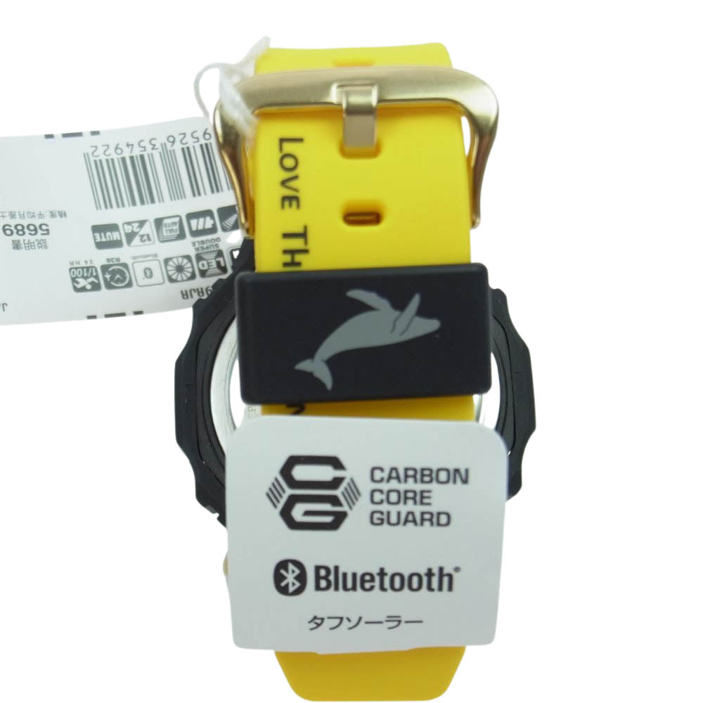 CASIO G-SHOCK カシオ ジーショック GA-B2100K-9AJR Love Sea and The Earth アイサーチ・ジャパン イルカクジラ イルクジ ウォッチ 腕時計 イエロー系【新古品】【未使用】【中古】
