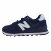NEW BALANCE ニューバランス ML574EN2 574  ENCAP エンキャップ スエード スニーカー ネイビー系 25.5cm【中古】