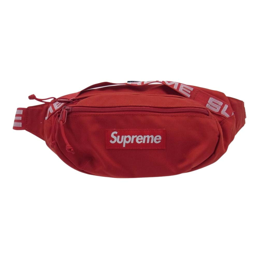 18SS Supreme Waist Bag 赤 / Red