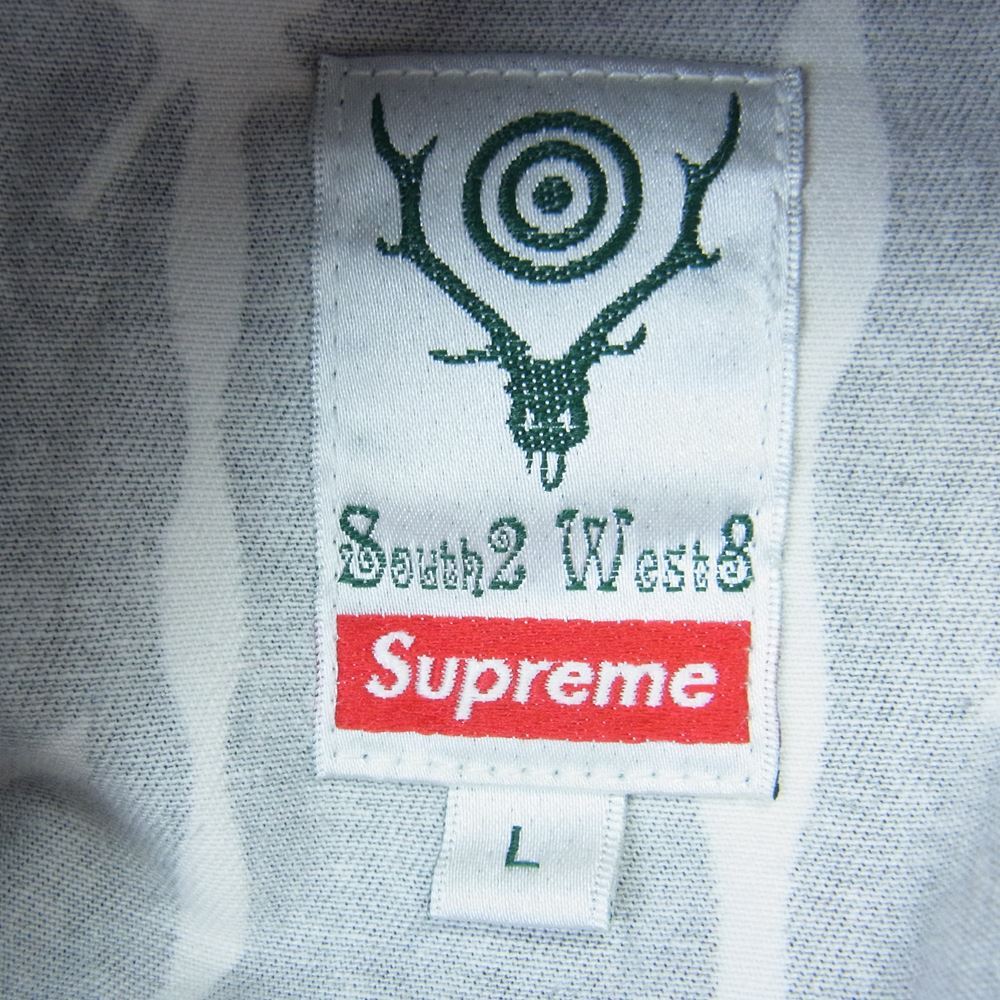 Supreme シュプリーム 21SS × South2West8 サウスツーウェストエイト Belted Pant ベルテット パンツ ブラック系 L【中古】