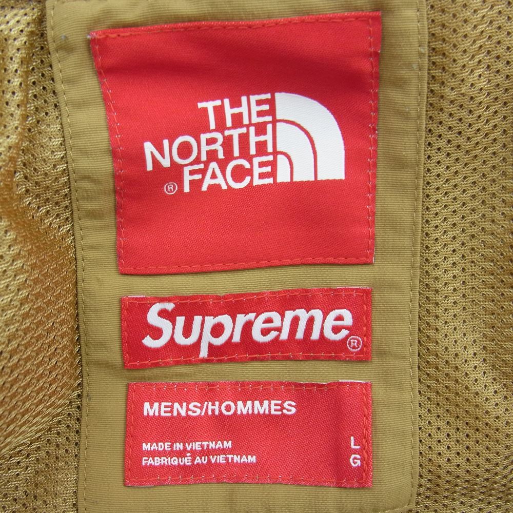Supreme シュプリーム 20SS × The North Face ノースフェイス Belted Cargo Pants ベルト カーゴ パンツ ベージュ系【中古】