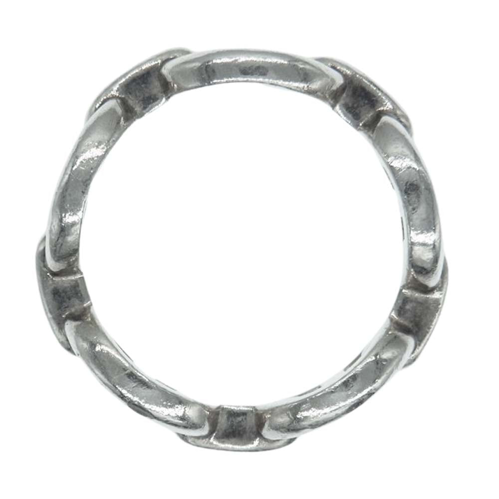 HERMES エルメス Chaine d'Ancre Enchainee シェーヌダンクル アンシェネ PM リング シルバー系 16.5号【中古】