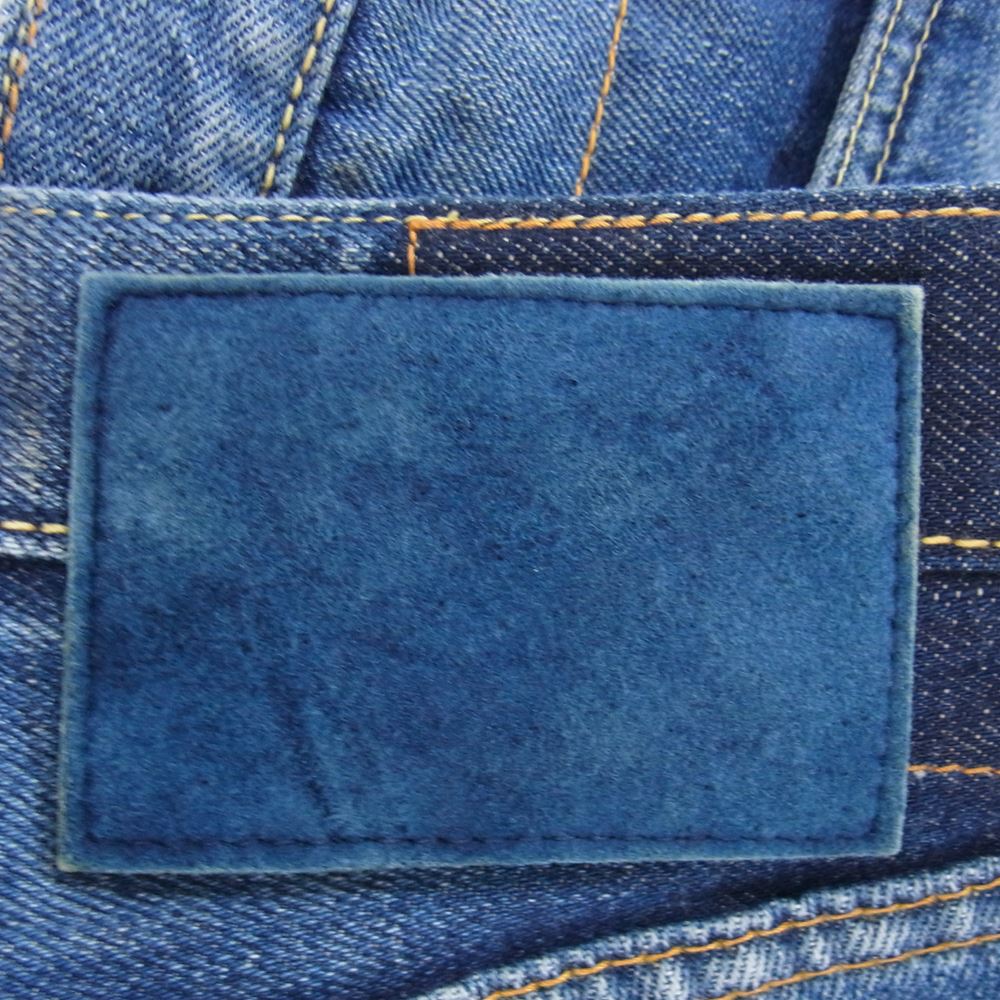 VISVIM ビズビム 16AW  0116205005020 SOCIAL SCLPTR 10 SLIM DAMAGED-12 ダメージ加工 スリム デニム パンツ インディゴブルー系 30【中古】