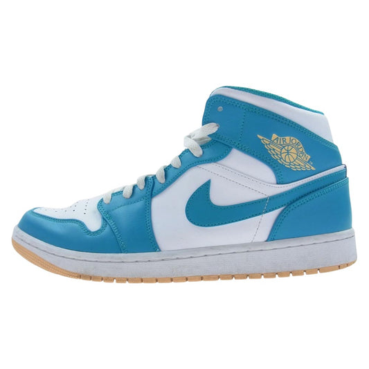 NIKE ナイキ DQ8426-400 Air Jordan 1 Mid Aquatone ナイキ エアジョーダン1 ミッド ブルー系 29cm【中古】