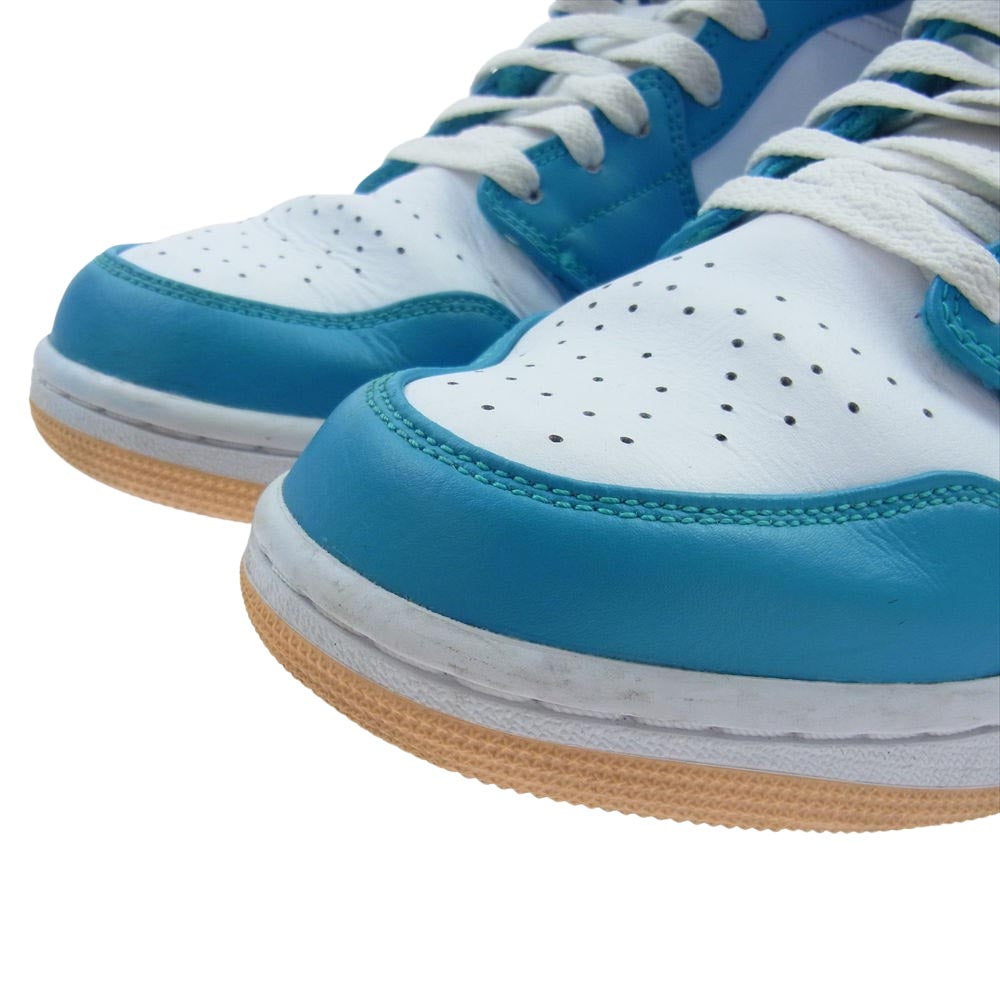 NIKE ナイキ DQ8426-400 Air Jordan 1 Mid Aquatone ナイキ エアジョーダン1 ミッド ブルー系 29cm【中古】