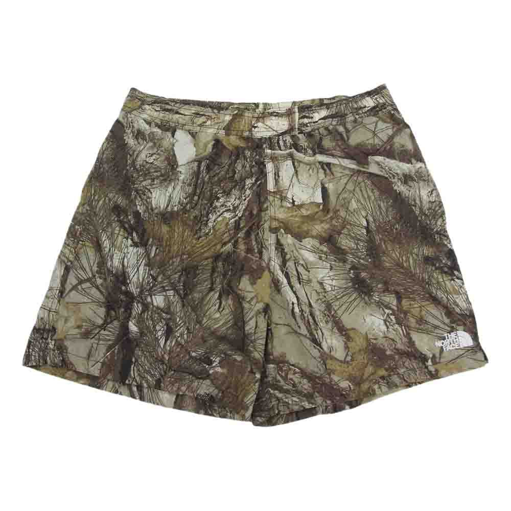 THE NORTH FACE ノースフェイス NB42231R Novelty Versatile Short ノベルティ バーサタイル ショーツ ショートパンツ ハーフ カーキ系 L【中古】