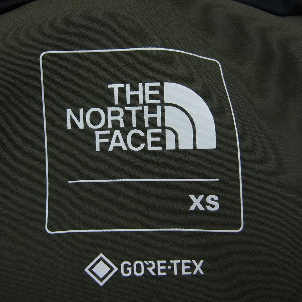 THE NORTH FACE ノースフェイス NP61800 Mountain Jacket GORE-TEX マウンテン ゴアテックス シェル ジャケット カーキ系 XS【美品】【中古】