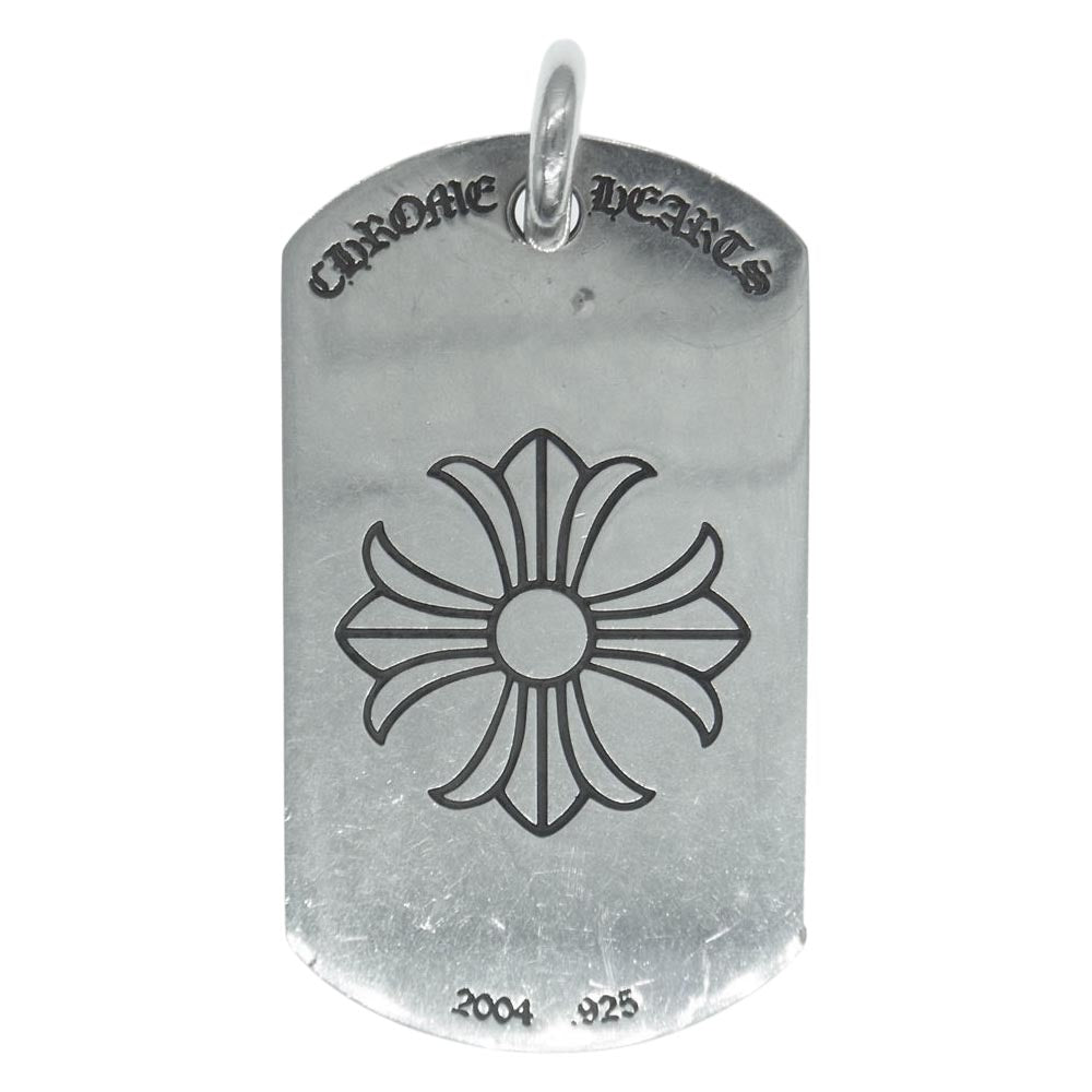 CHROME HEARTS クロムハーツ（原本無） LAS VEGAS ラスベガス限定 D/TAG LRG LTD ドッグタグ ラージ ペンダント トップ シルバー系【中古】