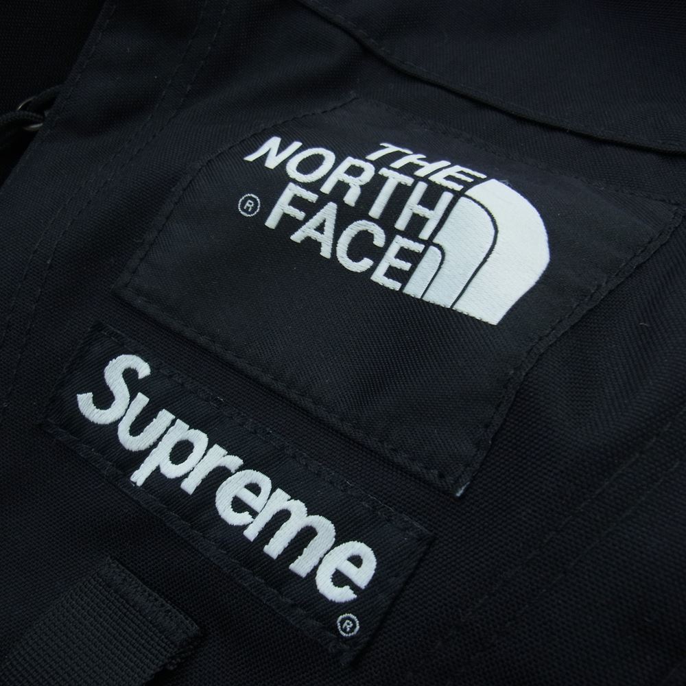 Supreme シュプリーム 18AW NF0A3SE6 × THE NORTH FACE ザノースフェイス Exedition Backpack エディション バックパック リュック  ブラック系【中古】