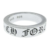CHROME HEARTS クロムハーツ（原本無） 6mm SPACER FOREVER スペーサー フォーエバー リング シルバー系 21号【中古】
