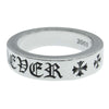 CHROME HEARTS クロムハーツ（原本無） 6mm SPACER FOREVER スペーサー フォーエバー リング シルバー系 21号【中古】