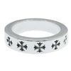 CHROME HEARTS クロムハーツ（原本無） 6mm SPACER FOREVER スペーサー フォーエバー リング シルバー系 21号【中古】