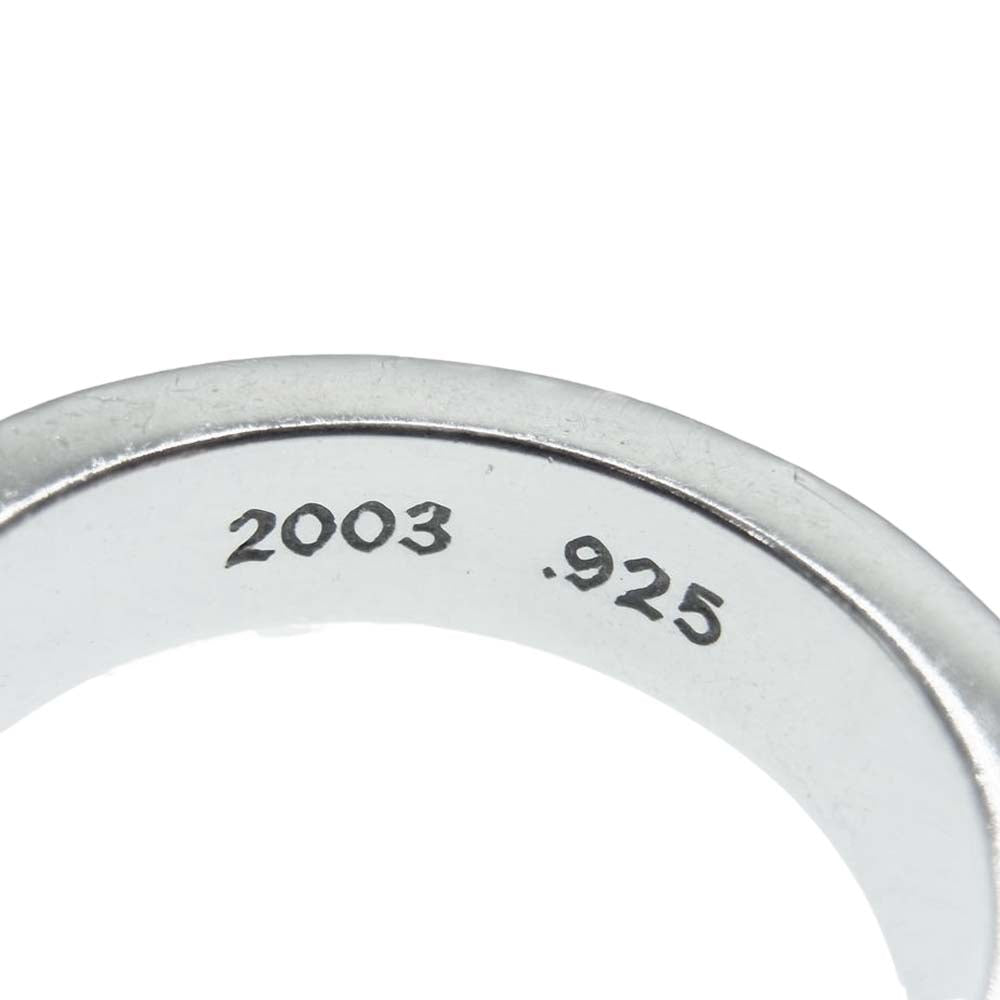 CHROME HEARTS クロムハーツ（原本無） 6mm SPACER FOREVER スペーサー フォーエバー リング シルバー系 21号【中古】