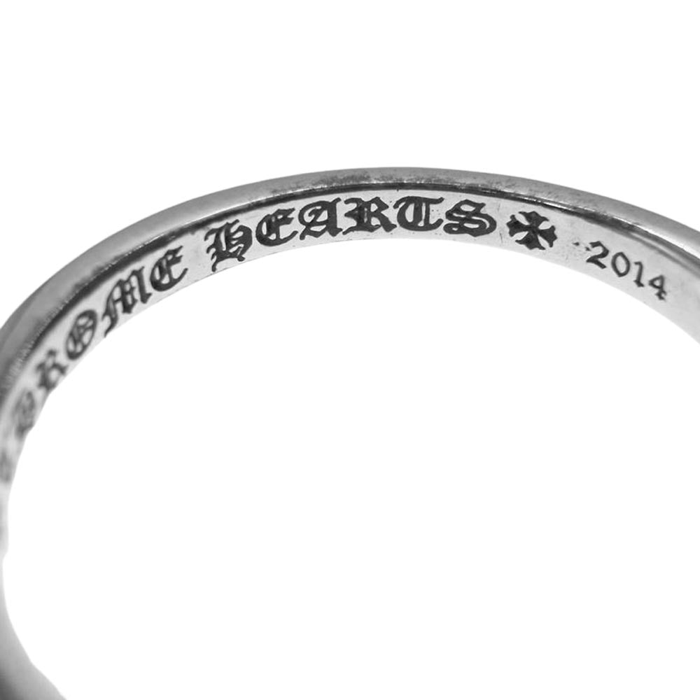 CHROME HEARTS クロムハーツ（原本有） BABY CLSC FLRL CRS P/DMND ベイビー クラシック フローラルクロス リング パヴェダイヤ シルバー系 21.5号【中古】
