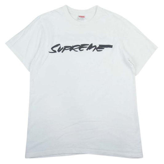 Supreme シュプリーム 20AW Future Logo Tee フューチュラ ロゴ 半袖Ｔシャツ ホワイト ホワイト系 S【中古】