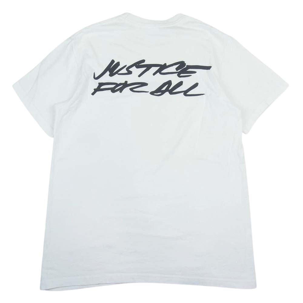 Supreme シュプリーム 20AW Future Logo Tee フューチュラ ロゴ 半袖Ｔシャツ ホワイト ホワイト系 S【中古】