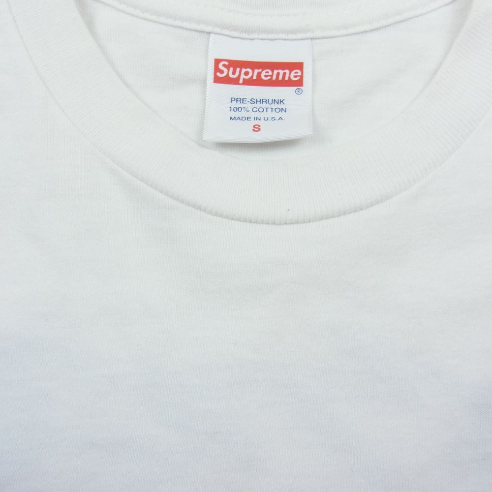 Supreme シュプリーム 20AW Future Logo Tee フューチュラ ロゴ 半袖Ｔシャツ ホワイト ホワイト系 S【中古】