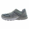NEW BALANCE ニューバランス M990GL5 990V5 グレー スエード メッシュ スニーカー グレー系 32cm【中古】