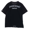 CHROME HEARTS クロムハーツ（原本無） サイズXL 国内正規品 Osaka Scroll Label Logo Tee 大阪限定 スクロールラベル ロゴプリント ポケット 半袖 Tシャツ ブラック系 XL【中古】