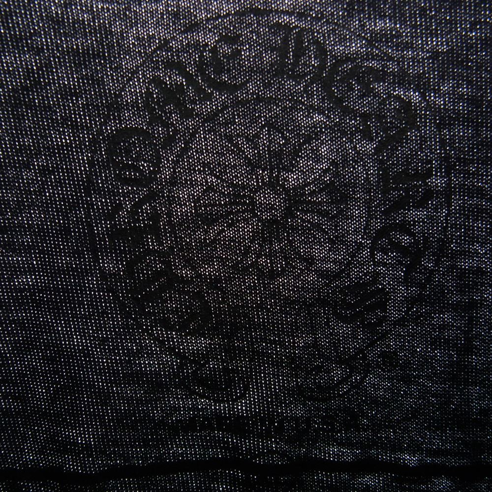 CHROME HEARTS クロムハーツ（原本無） サイズXL 国内正規品 Osaka Scroll Label Logo Tee 大阪限定 スクロールラベル ロゴプリント ポケット 半袖 Tシャツ ブラック系 XL【中古】