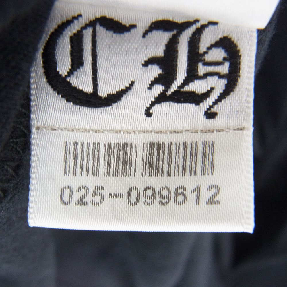 CHROME HEARTS クロムハーツ（原本無） サイズXL 国内正規品 Osaka Scroll Label Logo Tee 大阪限定 スクロールラベル ロゴプリント ポケット 半袖 Tシャツ ブラック系 XL【中古】