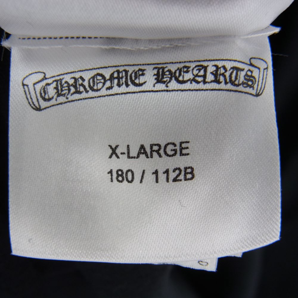 CHROME HEARTS クロムハーツ（原本無） サイズXL 国内正規品 Osaka Scroll Label Logo Tee 大阪限定 スクロールラベル ロゴプリント ポケット 半袖 Tシャツ ブラック系 XL【中古】