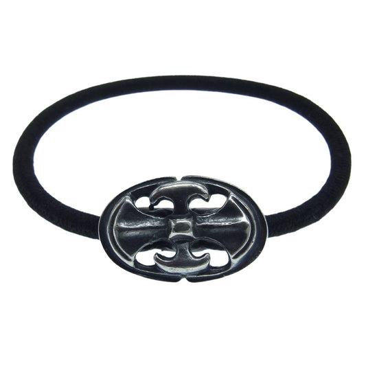 GABOR ガボール HB-04 Gaboratory ガボラトリー Battle-Ax Hair Band コンチョ ヘアバンド ゴム ブレスレット シルバー系 ブラック系【中古】