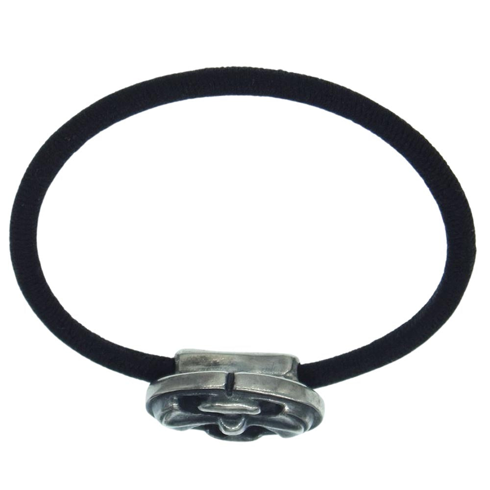 GABOR ガボール HB-04 Gaboratory ガボラトリー Battle-Ax Hair Band コンチョ ヘアバンド ゴム ブレスレット シルバー系 ブラック系【中古】