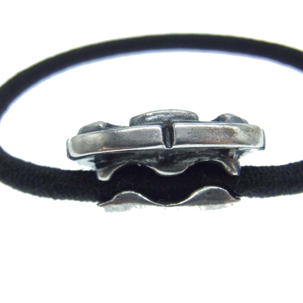 GABOR ガボール HB-04 Gaboratory ガボラトリー Battle-Ax Hair Band コンチョ ヘアバンド ゴム ブレスレット シルバー系 ブラック系【中古】