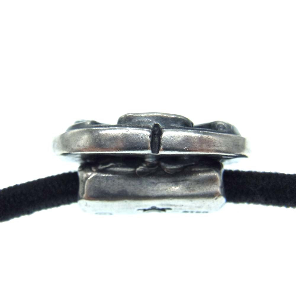 GABOR ガボール HB-04 Gaboratory ガボラトリー Battle-Ax Hair Band コンチョ ヘアバンド ゴム ブレスレット シルバー系 ブラック系【中古】