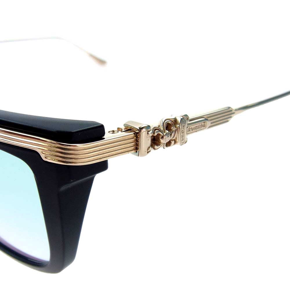CHROME HEARTS クロムハーツ（原本無） TRYDIXAGAIN トライディクサゲイン サングラス アイウェア メガネ ブラック系【中古】
