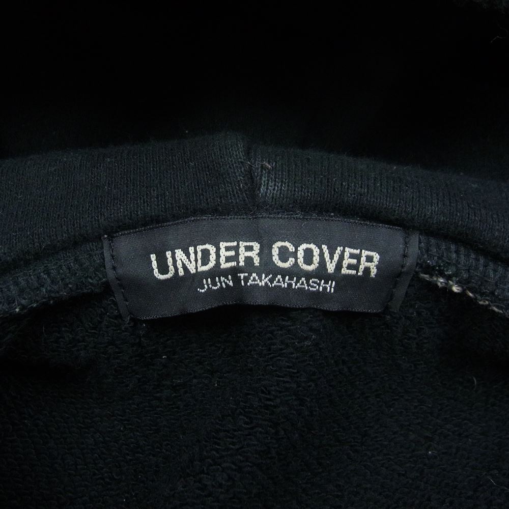 UNDERCOVER アンダーカバー UCW9801-01 SUPERORGANISM スーパーオーガニズム パーカー ブラック系 4【中古】