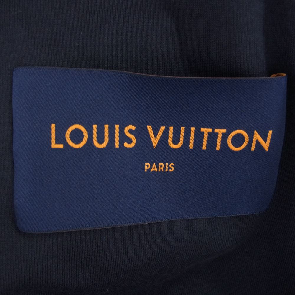 LOUIS VUITTON ルイ・ヴィトン 1AATYT モノグラム カモ フリース ブルゾン ジャケット グリーン系 ネイビー系 XL【中古】