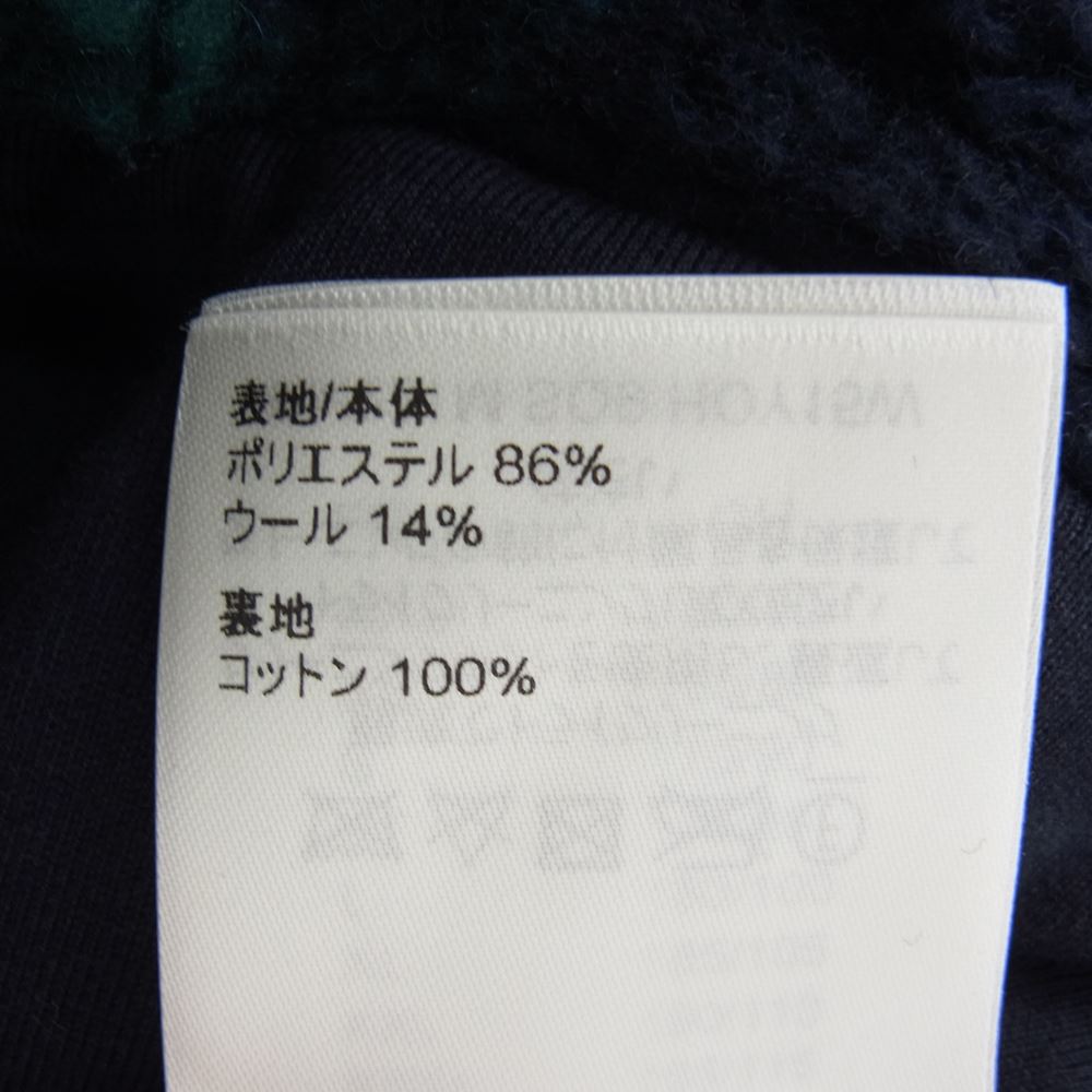 LOUIS VUITTON ルイ・ヴィトン 1AATYT モノグラム カモ フリース ブルゾン ジャケット グリーン系 ネイビー系 XL【中古】