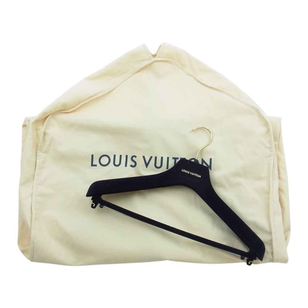 LOUIS VUITTON ルイ・ヴィトン VCCM03 ストライプ スーツ ジャケット パンツ セットアップ グレー系 ブラック系 ブルー系 50【美品】【中古】