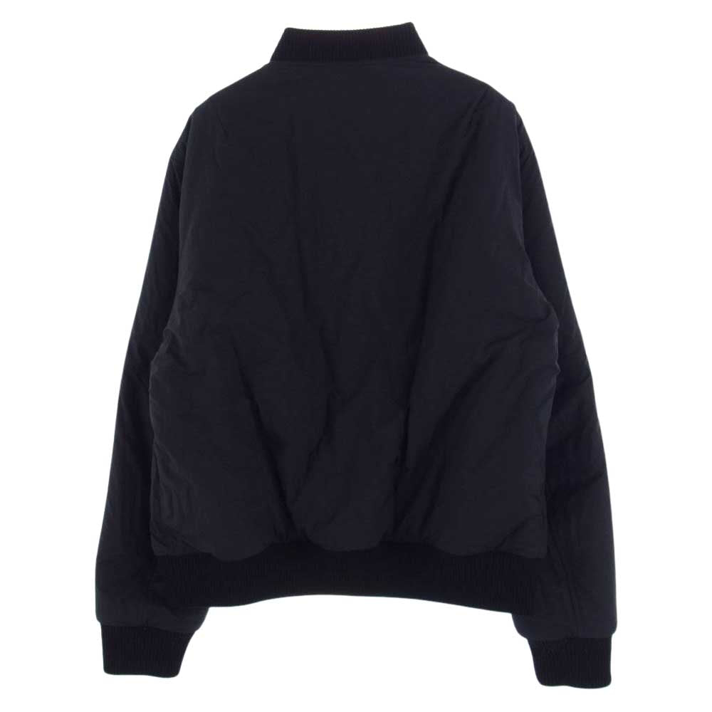 LOUIS VUITTON ルイ・ヴィトン 20AW HJL73ERMT モノグラム エンボスレザー 切替リバーシブル ボンバー ブルゾン ジャケット ブラック系 52【中古】