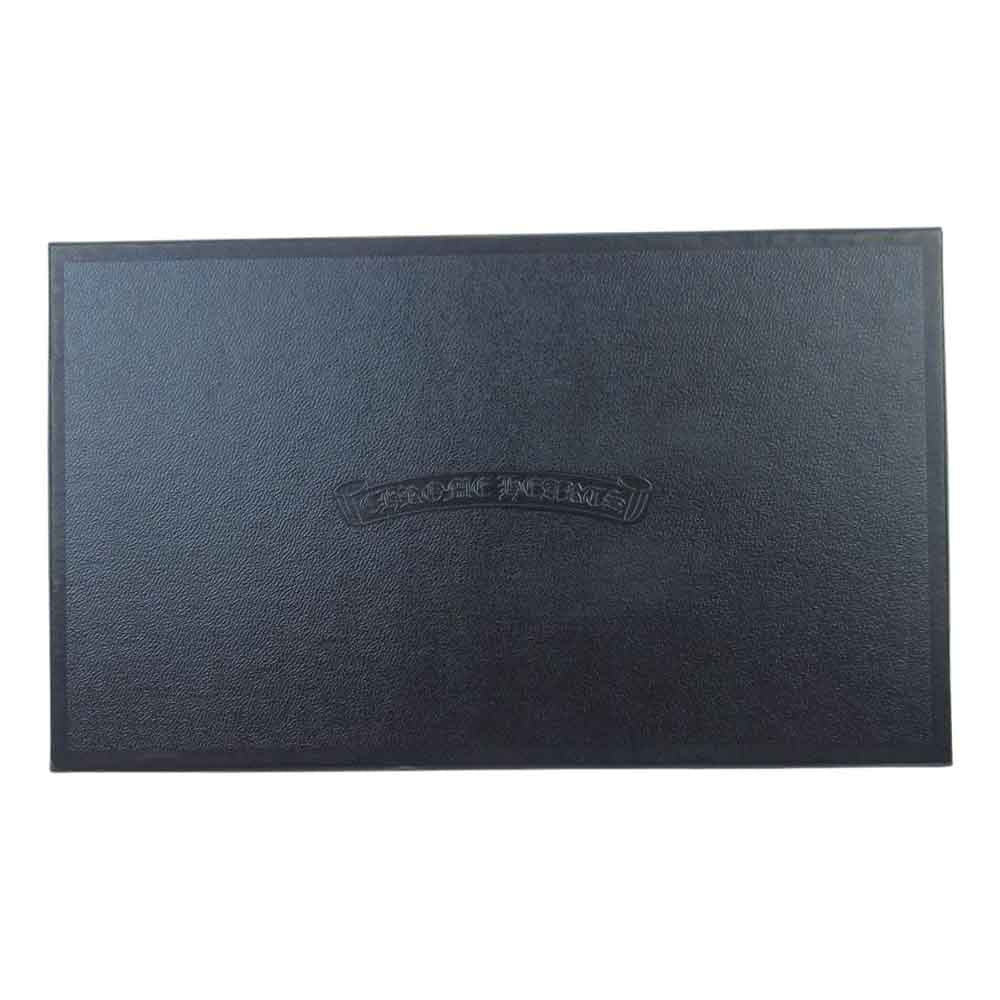 CHROME HEARTS クロムハーツ（原本有） スペシャルオーダー品 カスタム クロスパッチ WAVE ウェーブウォレット 財布 ブラック系【中古】