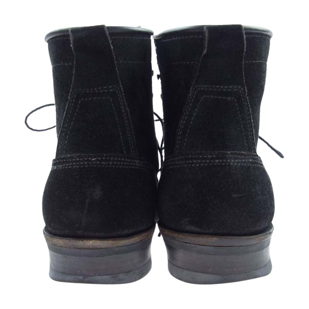 WHITE'S BOOTS ホワイツブーツ SMOKE JUMPER スモークジャンパー レースアップ ブーツ スエード ブラック　　 ブラック系 US10D【中古】