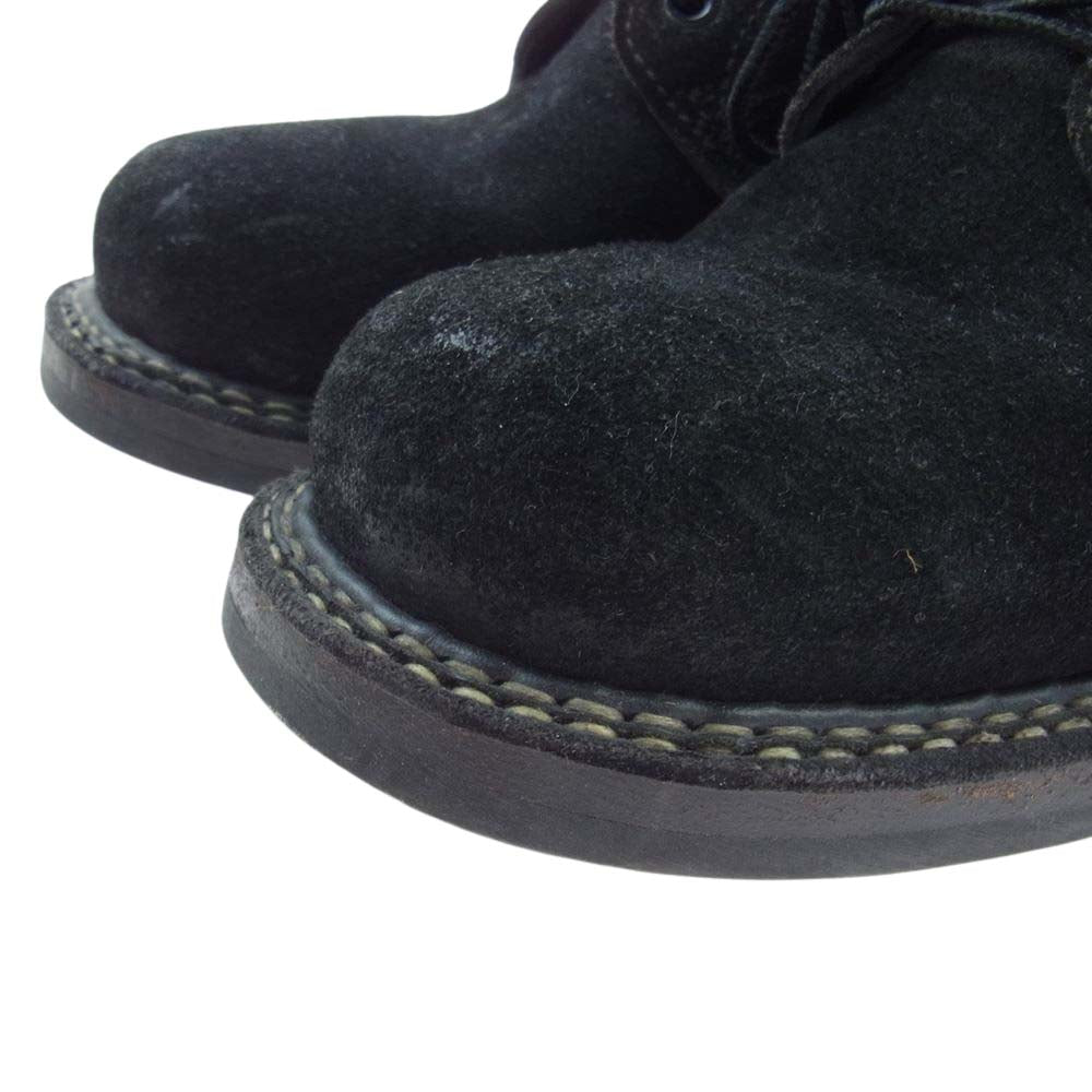 WHITE'S BOOTS ホワイツブーツ SMOKE JUMPER スモークジャンパー レースアップ ブーツ スエード ブラック　　 ブラック系 US10D【中古】
