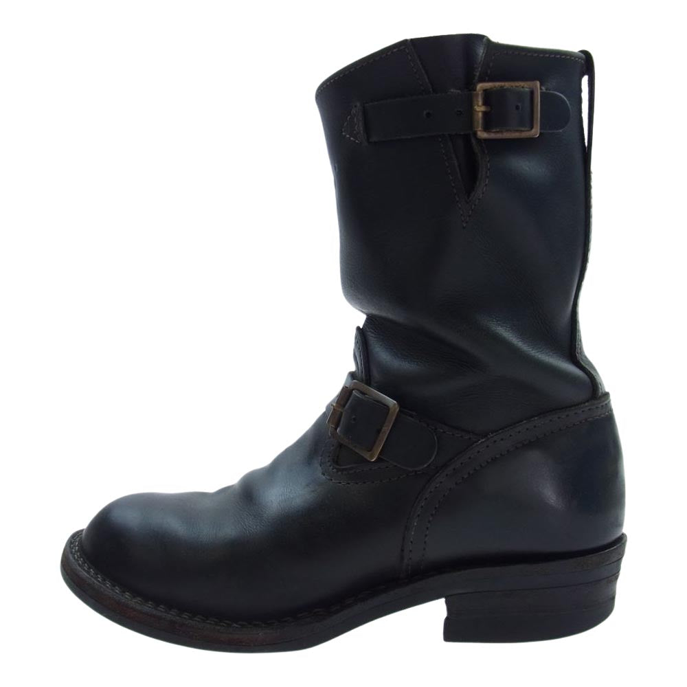 WESCO ウエスコ BOSS ボス エンジニアブーツ スチール無し ブラック ブラック系 US9.5D【中古】