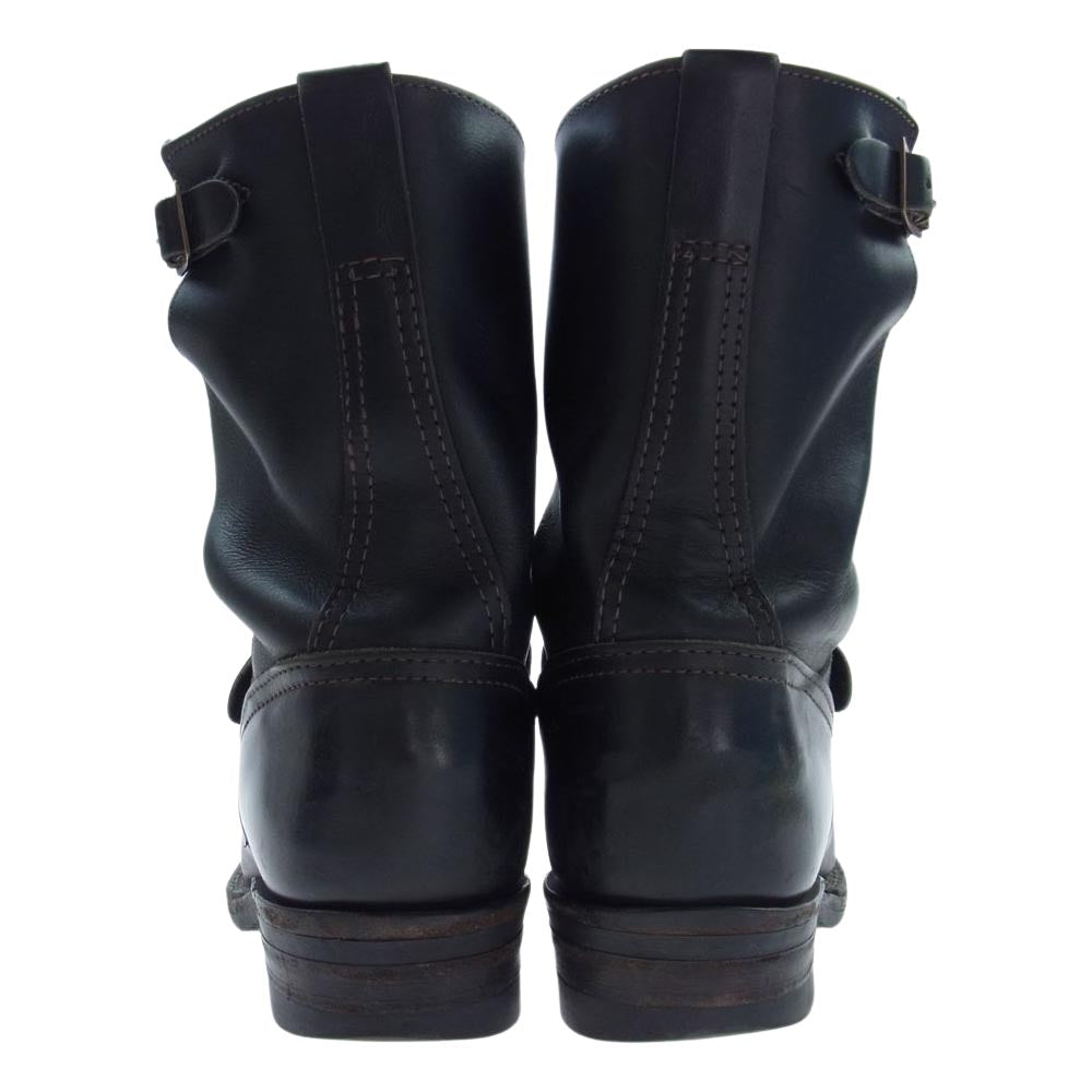 WESCO ウエスコ BOSS ボス エンジニアブーツ スチール無し ブラック ブラック系 US9.5D【中古】