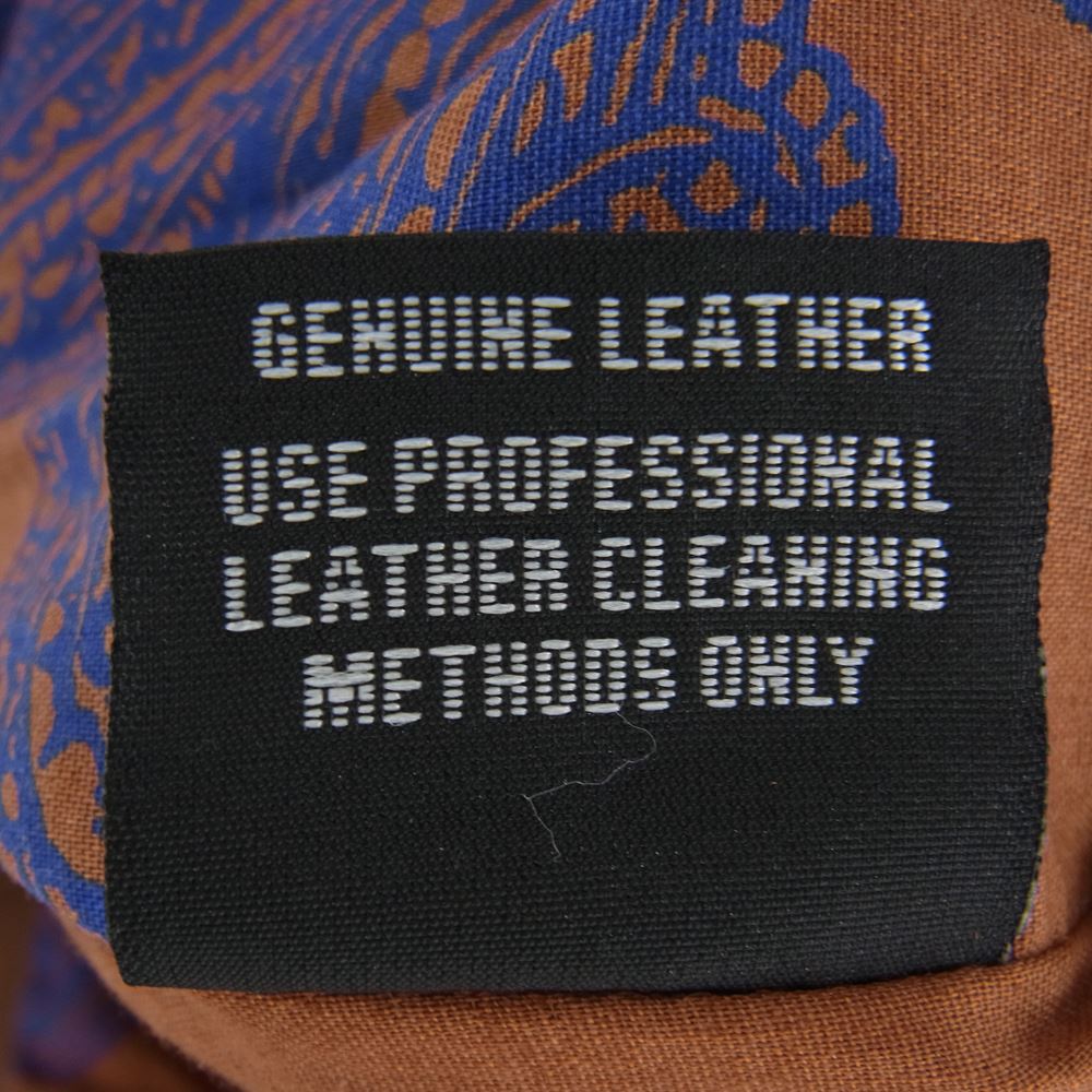 Supreme シュプリーム 14SS × Schott ショット SUEDE BOMBER JACKET スエード ボンバー ジャケット ブラウン系 L【中古】