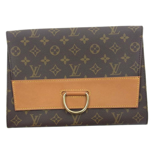 LOUIS VUITTON ルイ・ヴィトン M51808  モノグラム ポシェット イエナ クラッチ バッグ セカンドバッグ ブラウン系【中古】