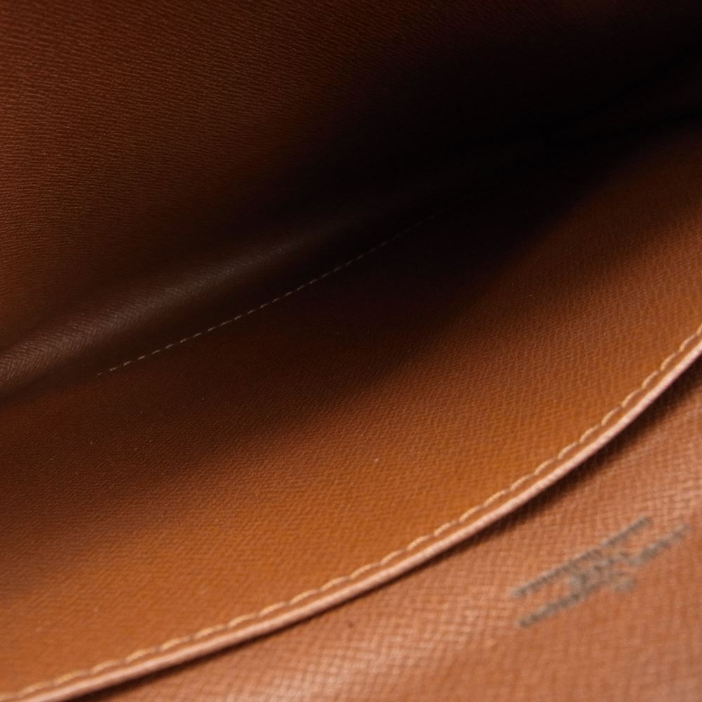 LOUIS VUITTON ルイ・ヴィトン M51808  モノグラム ポシェット イエナ クラッチ バッグ セカンドバッグ ブラウン系【中古】