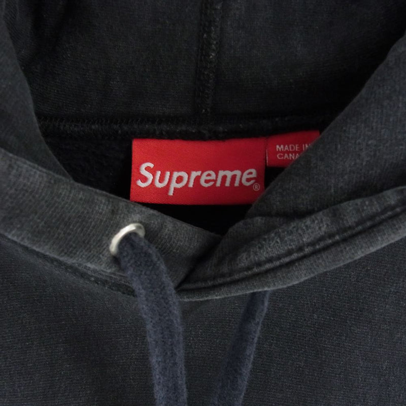 Supreme シュプリーム 16AW Box Logo Hooded Sweatshirt ボックス ロゴ フーデッド スウェット シャツ プルオーバーパーカー ブラック系 L【中古】