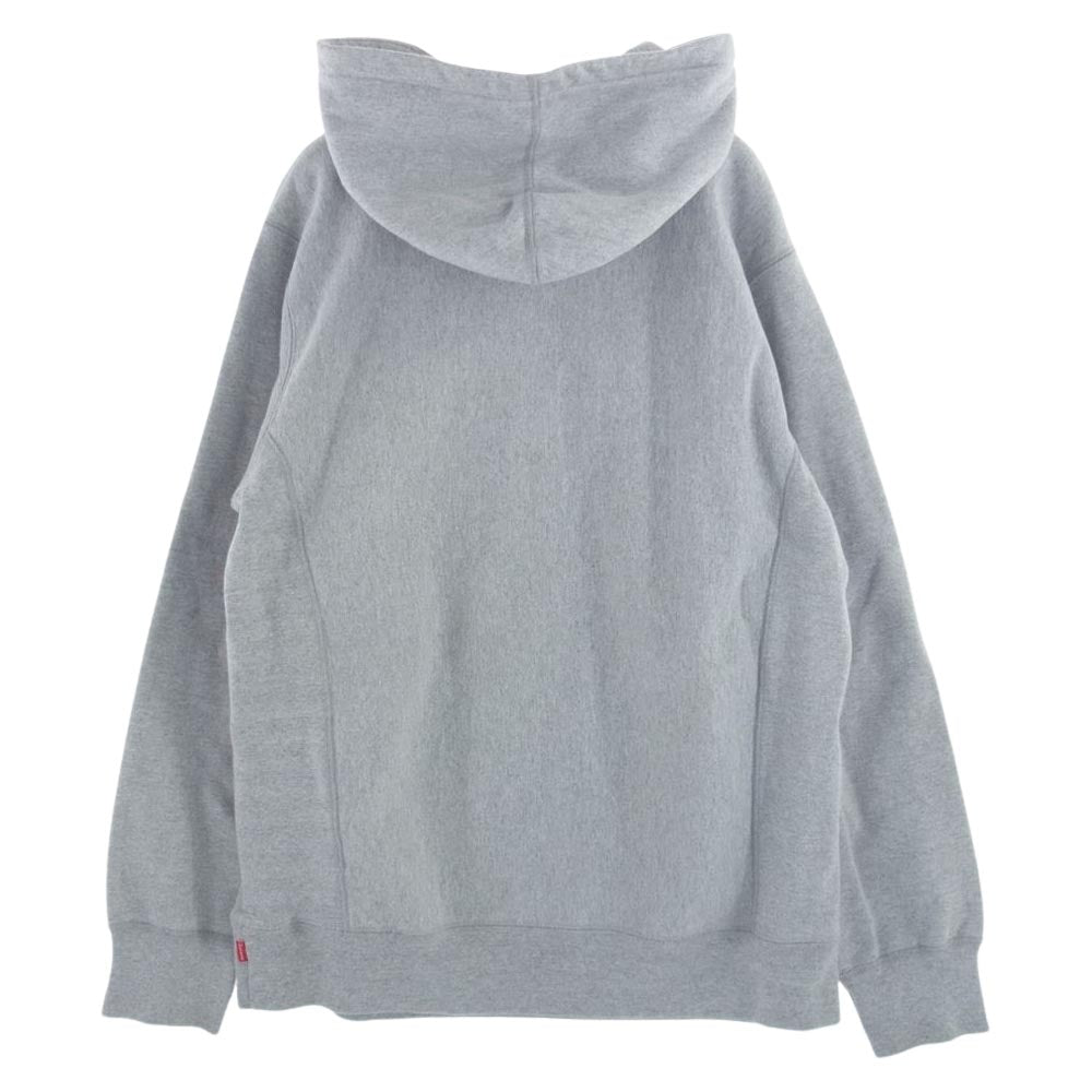 Supreme シュプリーム 16AW Box Logo Hooded Sweatshirt ボックス ロゴ フーデッド スウェット プルオーバー パーカー グレー系 L【中古】