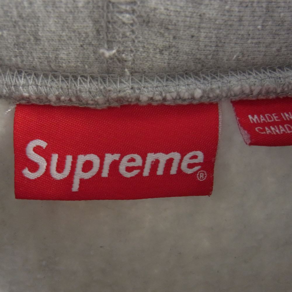 Supreme シュプリーム 16AW Box Logo Hooded Sweatshirt ボックス ロゴ フーデッド スウェット プルオーバー パーカー グレー系 L【中古】